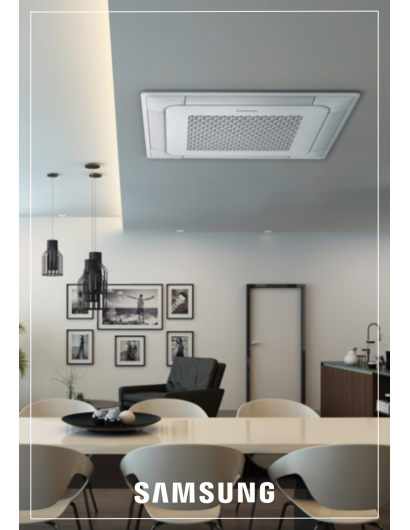 Cassete 4 vias  WindFreeTM 600x600